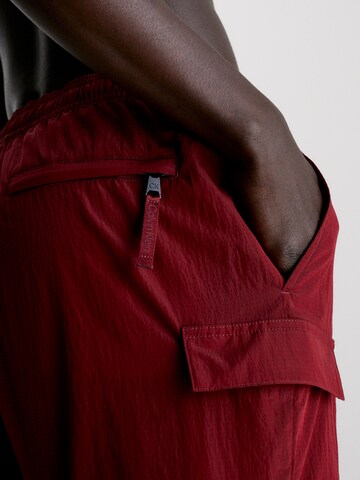 Calvin Klein Swimwear Badeshorts in Rot
