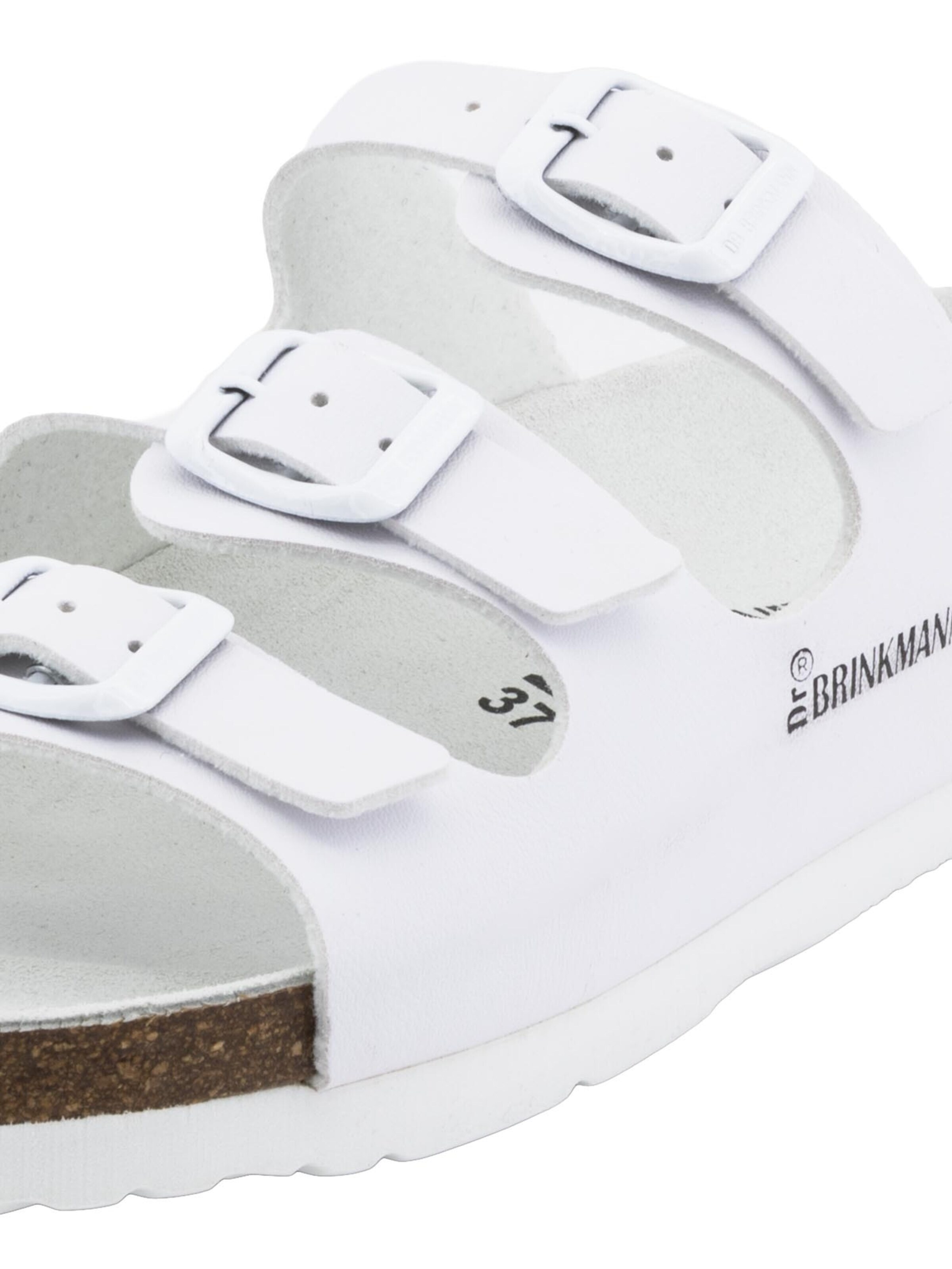 DR. BRINKMANN Mules 'Novelda' in White
