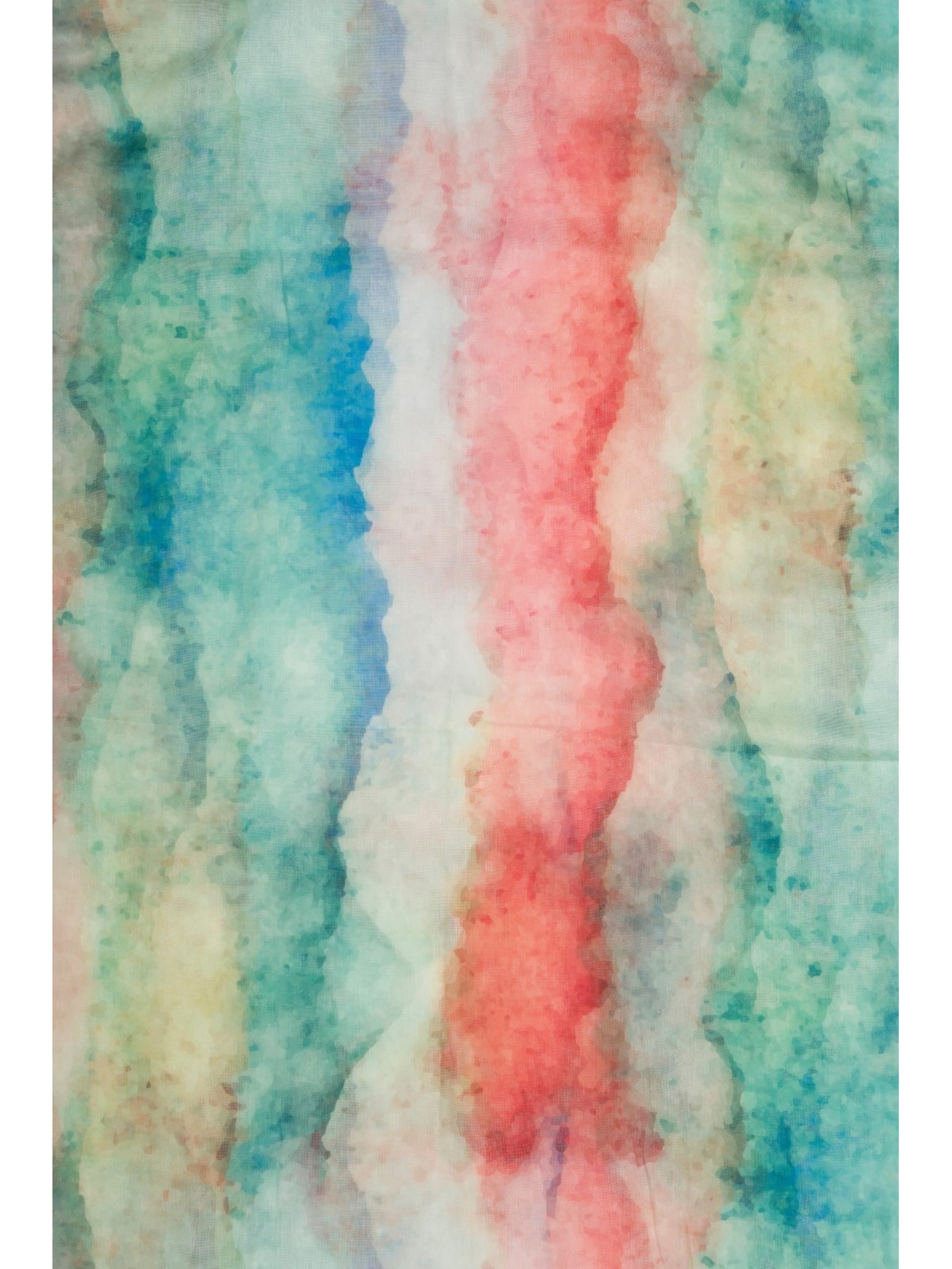styleBREAKER Loop scarf 'Loop Aquarell Farbverlauf' in Red