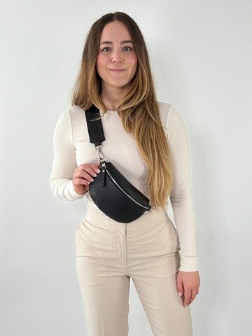 lePelou Gürteltasche 'MILA small' in Schwarz