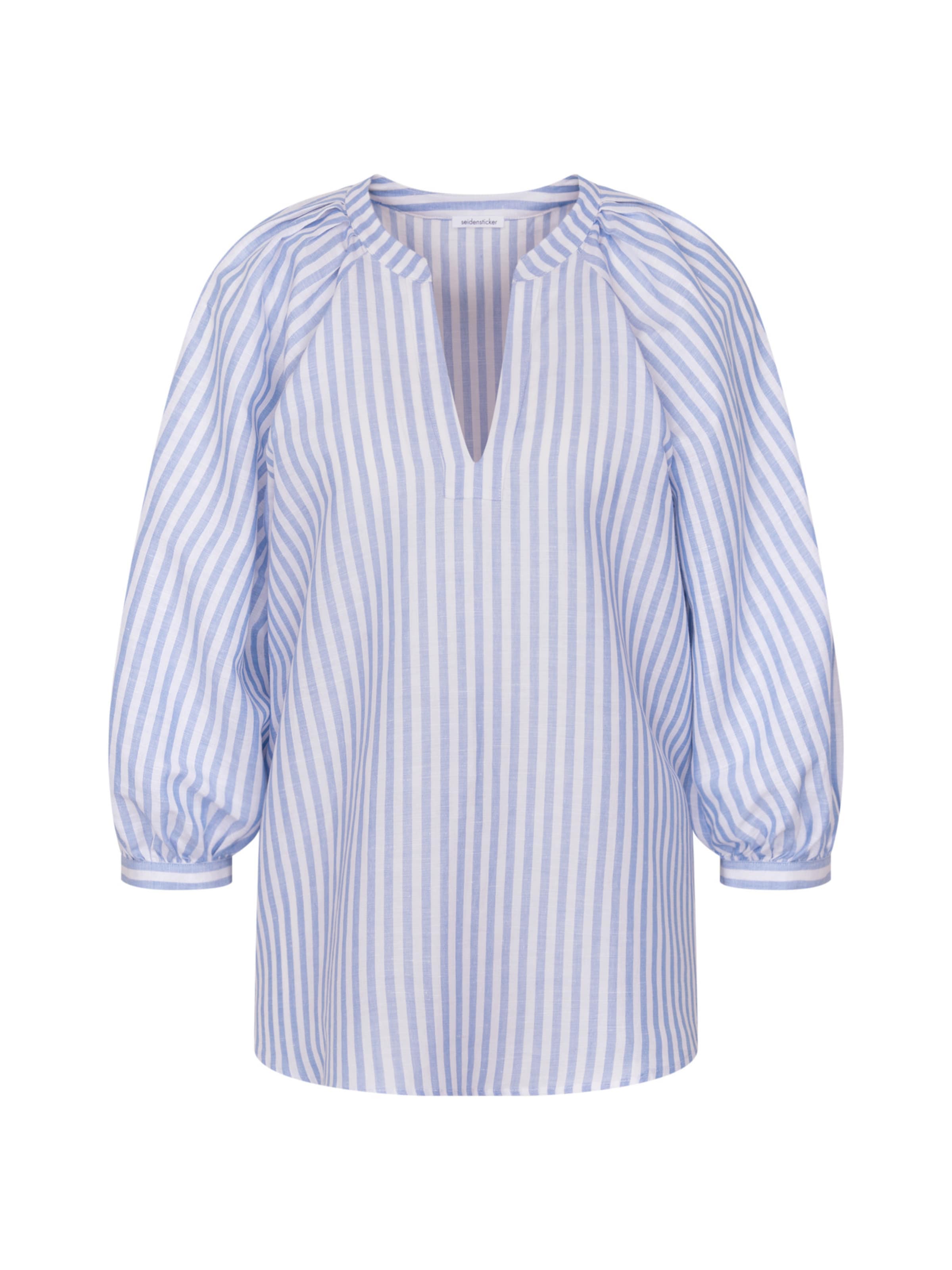 SEIDENSTICKER Bluse in Blau: Vorderseite