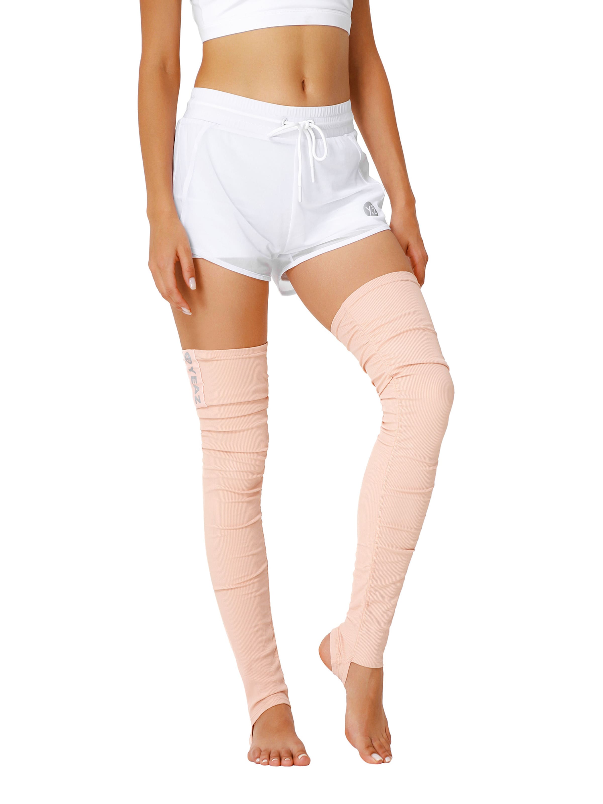 oranžinė YEAZ Kojinaitės virš kelių 'Crunch'