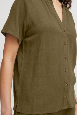 b.young Blouse 'Byjohanna' in Green