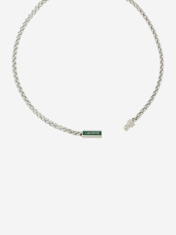 LACOSTE Ketting 'SPELT' in Zilver