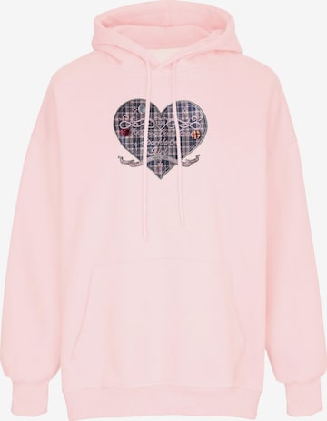 MYMO - Sudadera en rosa: frente
