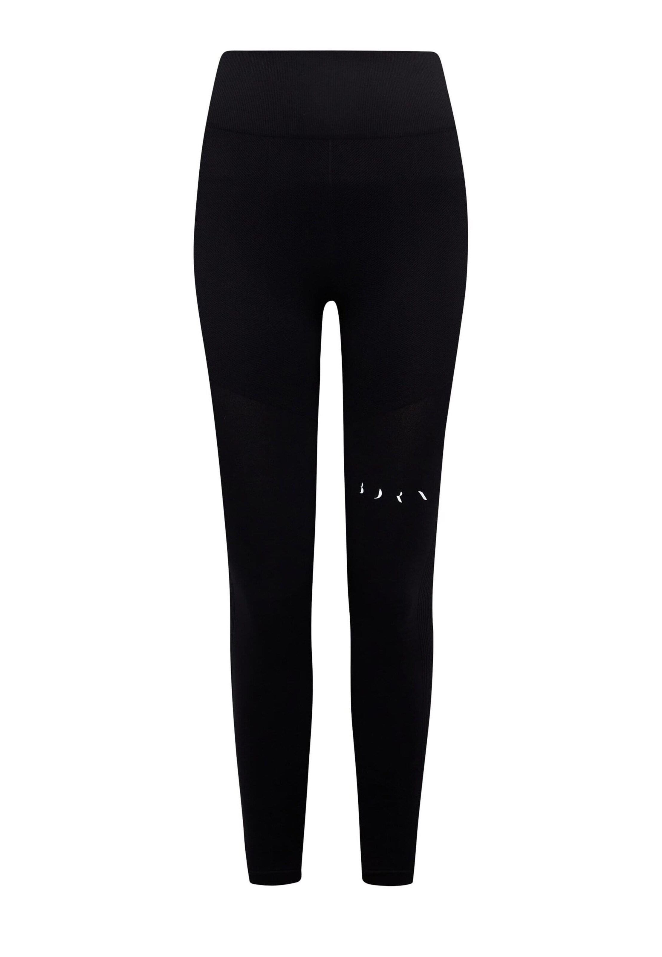 Born Living Yoga Leggings 'Yami' in schwarz / weiß, Produktansicht