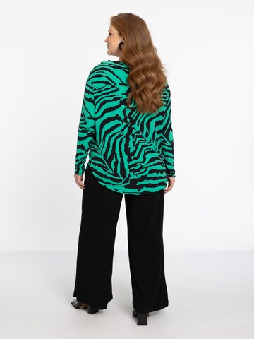 YOEK Blouse in Groen