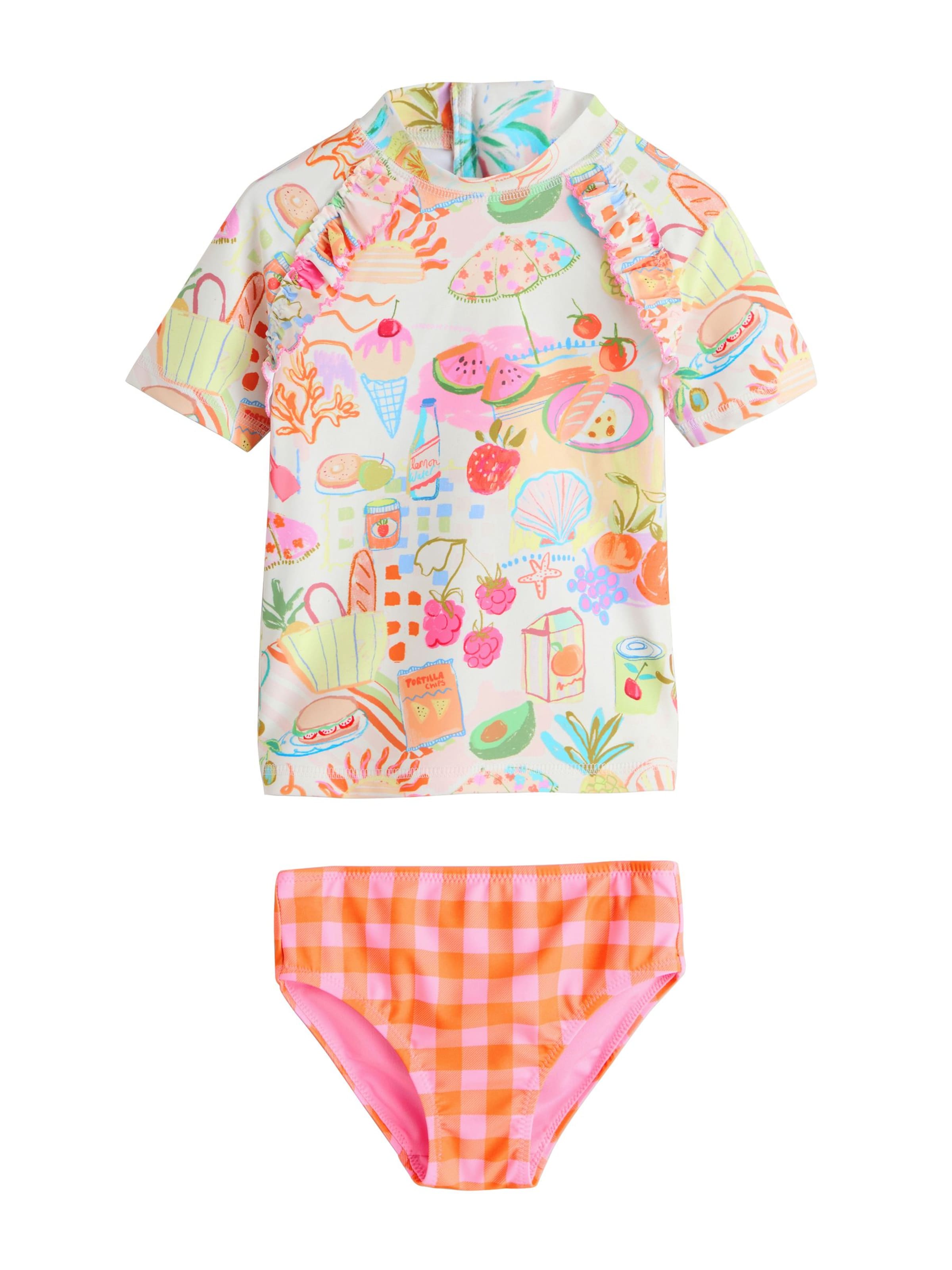 Next Купальник в Оранжевый: спереди