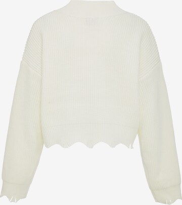 Pull-over MYMO en blanc