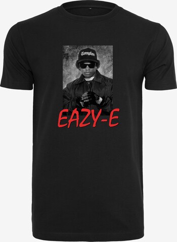 Maglietta 'Eazy E' di Mister Tee in nero: frontale