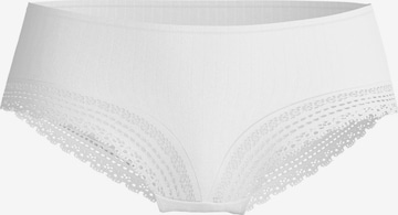 CALIDA Boyshorts 'Etude Ajours' in White: front