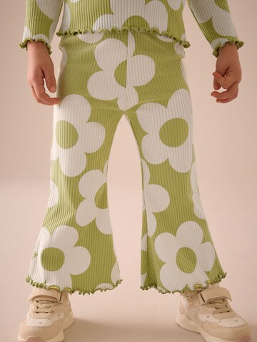 Next Skinny Leggings in Green: front