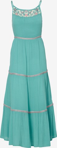 KOROSHI Letní šaty – modrá: přední strana