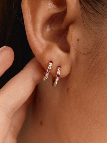 Boucles d'oreilles 'Kleopratra' Pilgrim en or : devant