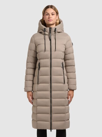 khujo Winter coat 'Simmie2' in Beige: front