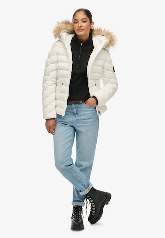 Veste d’hiver 'Fuji' Superdry & Co en blanc