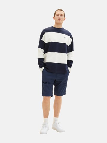 TOM TAILOR Regular Shorts in Blau