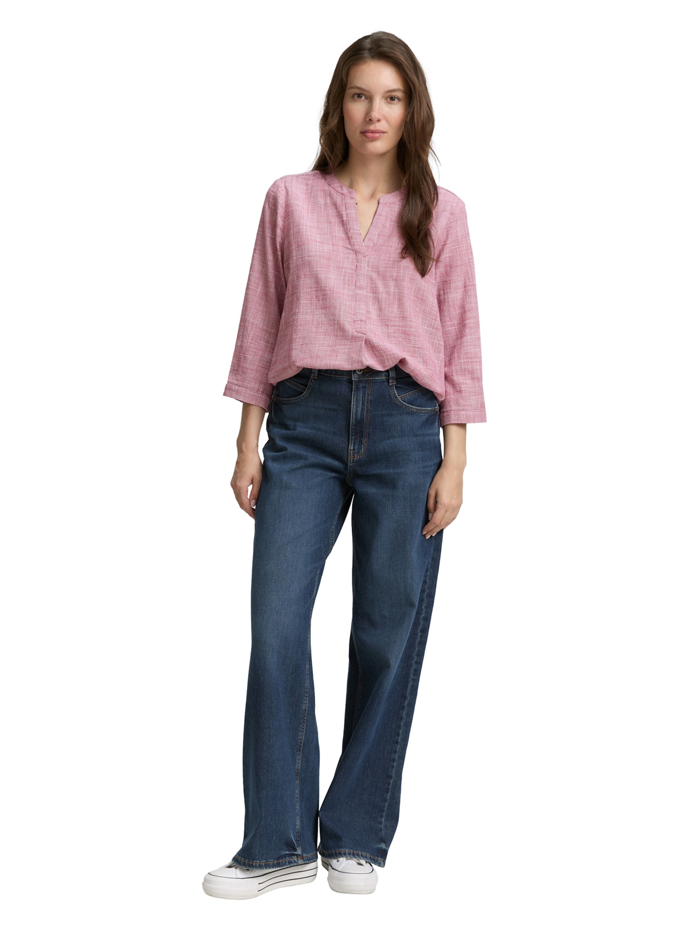 TOM TAILOR Bluse in Pink