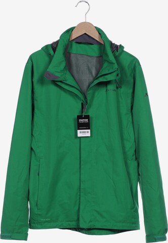 VAUDE Jacket & Coat in L-XL in Green: front