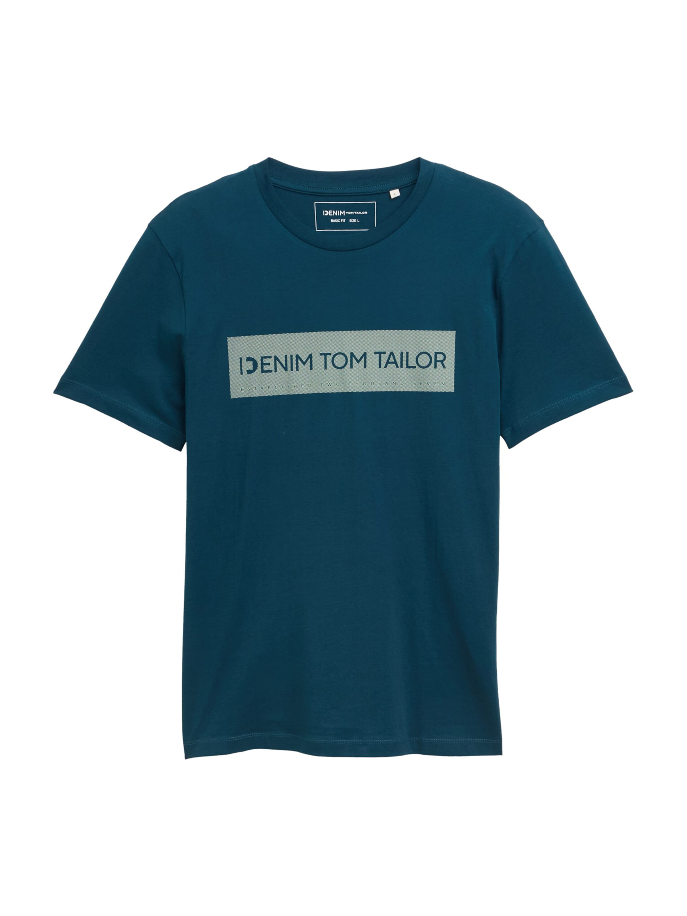 TOM TAILOR DENIM Shirt in Green: front