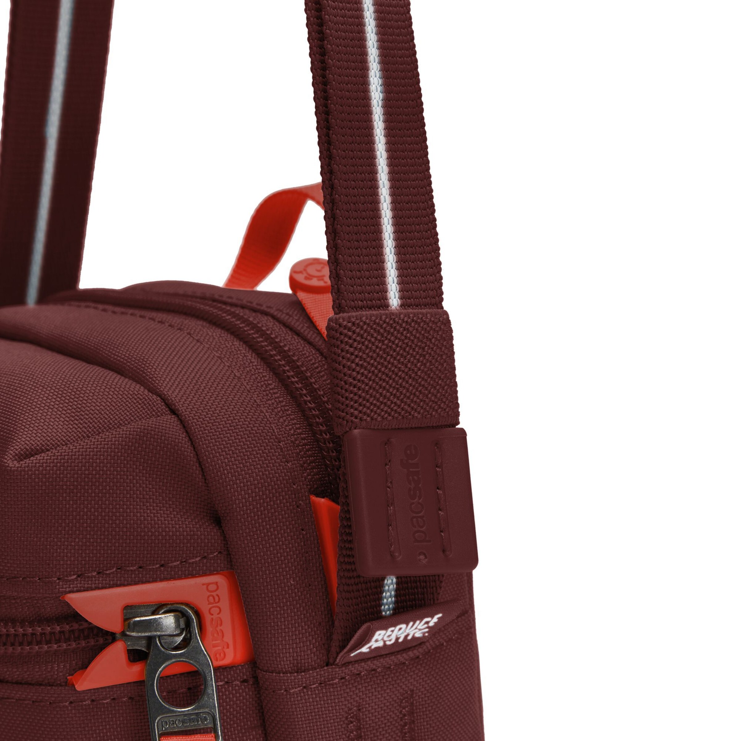 Sac à bandoulière 'Go Micro' Pacsafe en rouge