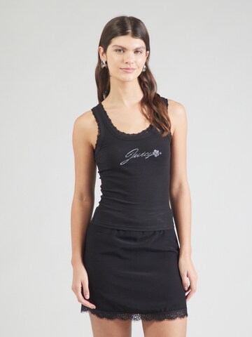 Juicy Couture Τοπ 'HIBISCUS' σε μαύρο: μπροστά