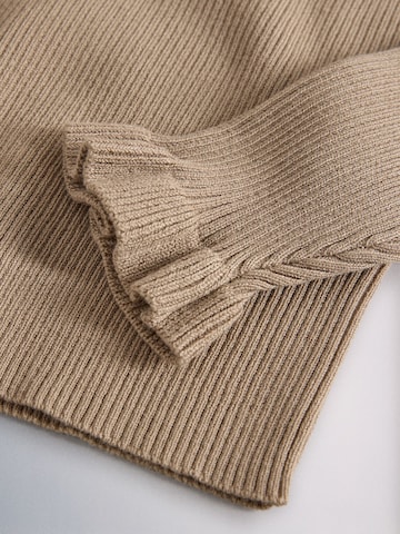 The Set - Jersey en beige