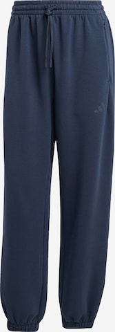 Pantaloni sportivi di ADIDAS PERFORMANCE in blu: frontale