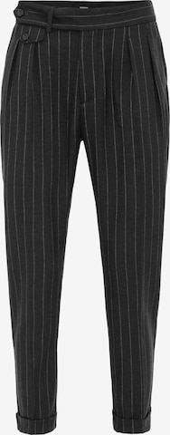 Pantaloni con pieghe di Antioch in nero: frontale
