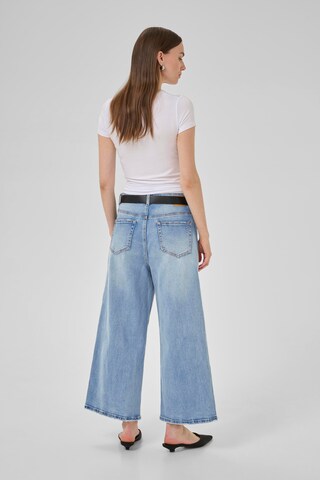My Essential Wardrobe Wide Leg Jeans 'Alma' i blå