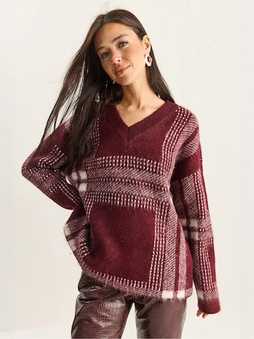 Pullover 'Pullover' di Bianco Lucci in rosso