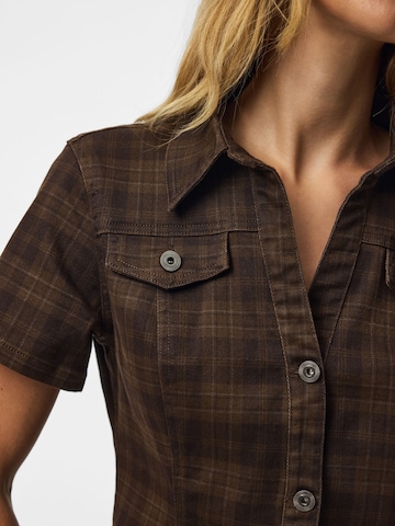 PIECES - Blusa 'VERA' en marrón