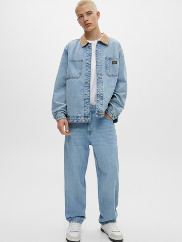 Pull&Bear Between-Season Jacket in Blue