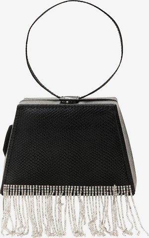 faina Clutch in Black: front