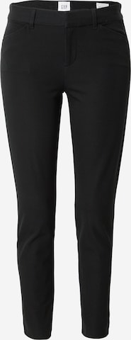 Coupe slim Pantalon chino GAP en noir : devant