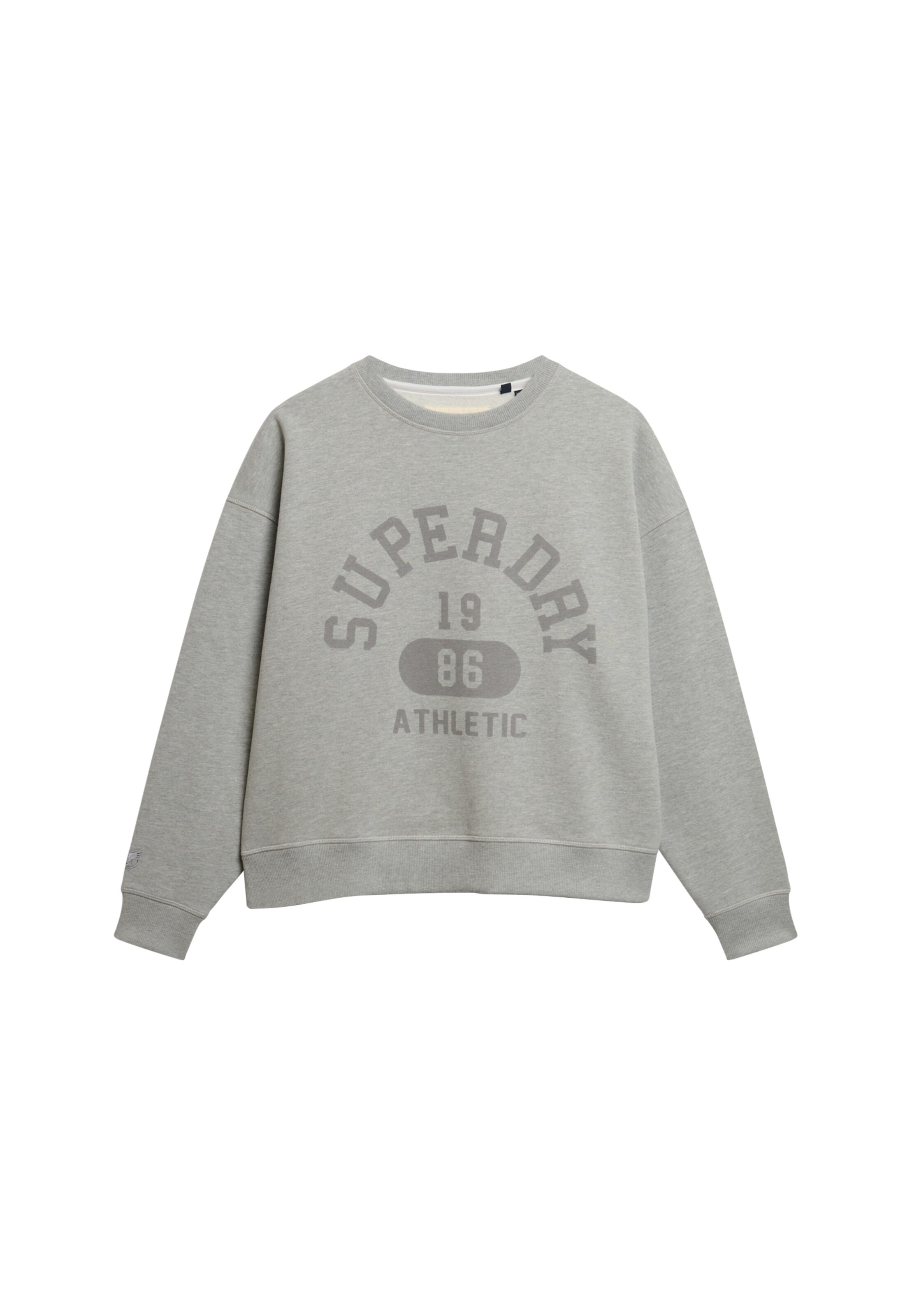 Sweat-shirt Superdry & Co en gris : devant