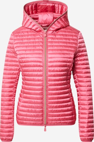 SAVE THE DUCK Between-Season Jacket 'ALEXA' in Pink: front