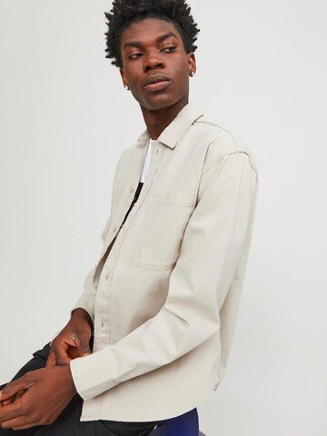 JACK & JONES Regular fit Πουκάμισο 'JJZAC' σε μπεζ