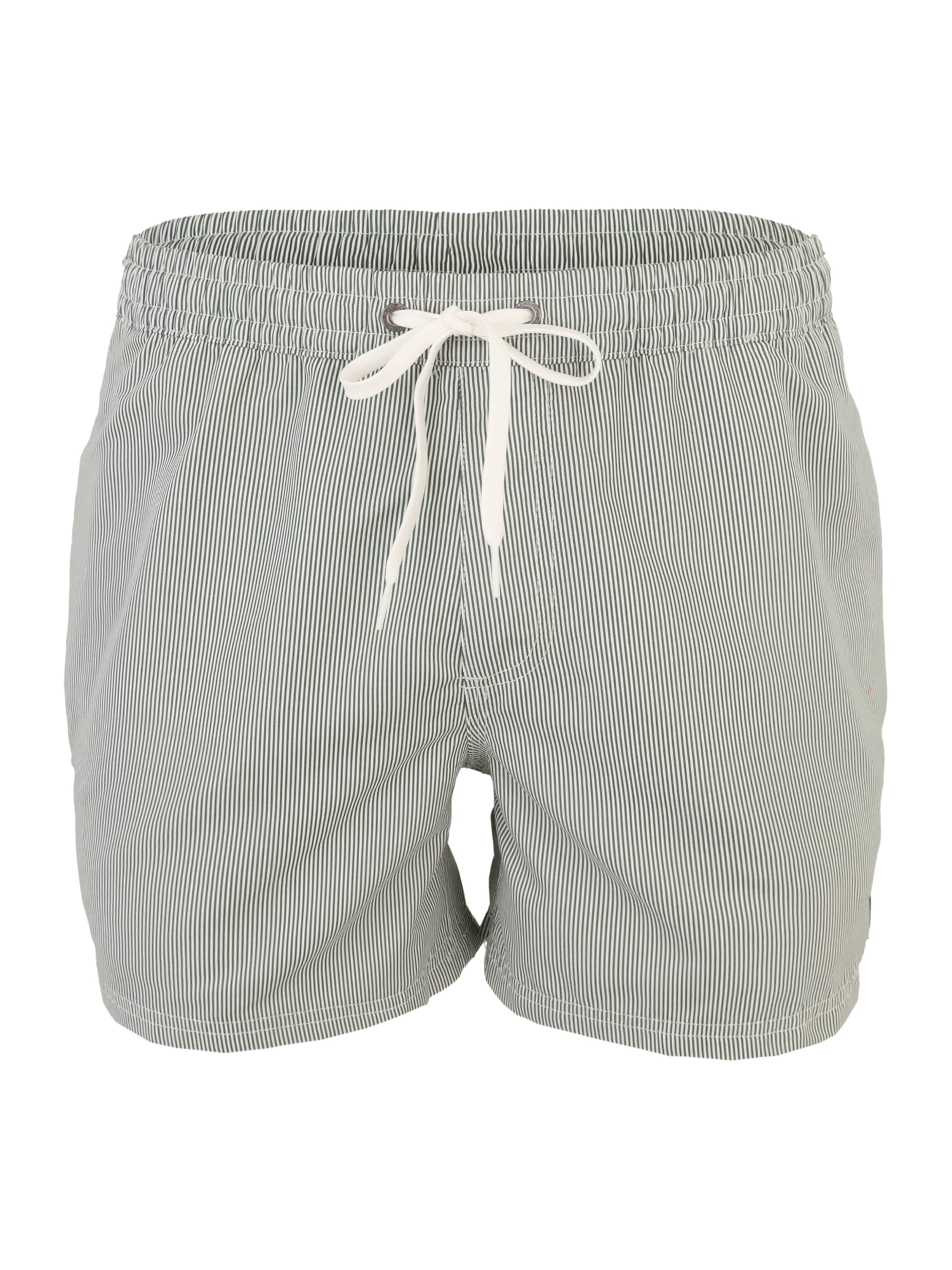 QUIKSILVER Swimming shorts 'DELUXE 1' in Dark green / White, Item view