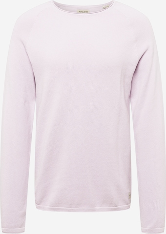 JACK & JONES Sweater 'Hill' in Purple: front