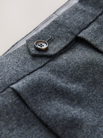 Next - Slimfit Pantalón de pinzas en azul