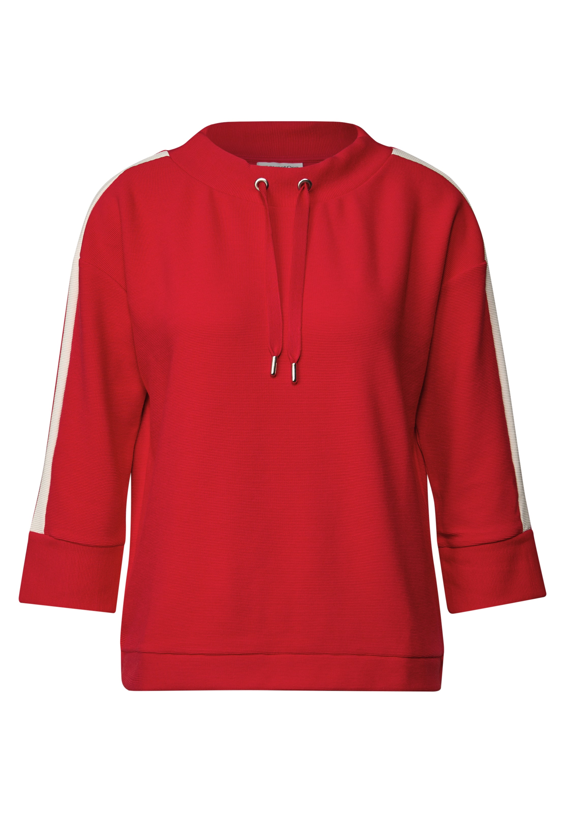 STREET ONE Sweatshirt in Red: front