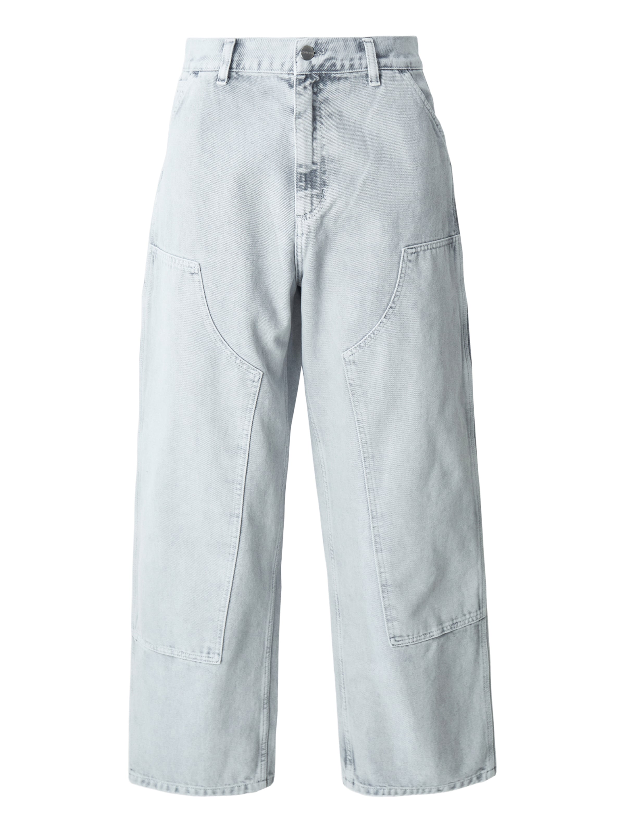 Loosefit Jeans cargo 'Brandon' di Carhartt WIP in grigio: frontale