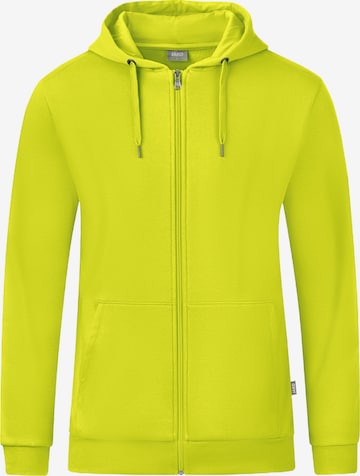 JAKO Sportsweatjacke in Grün: Vorderseite