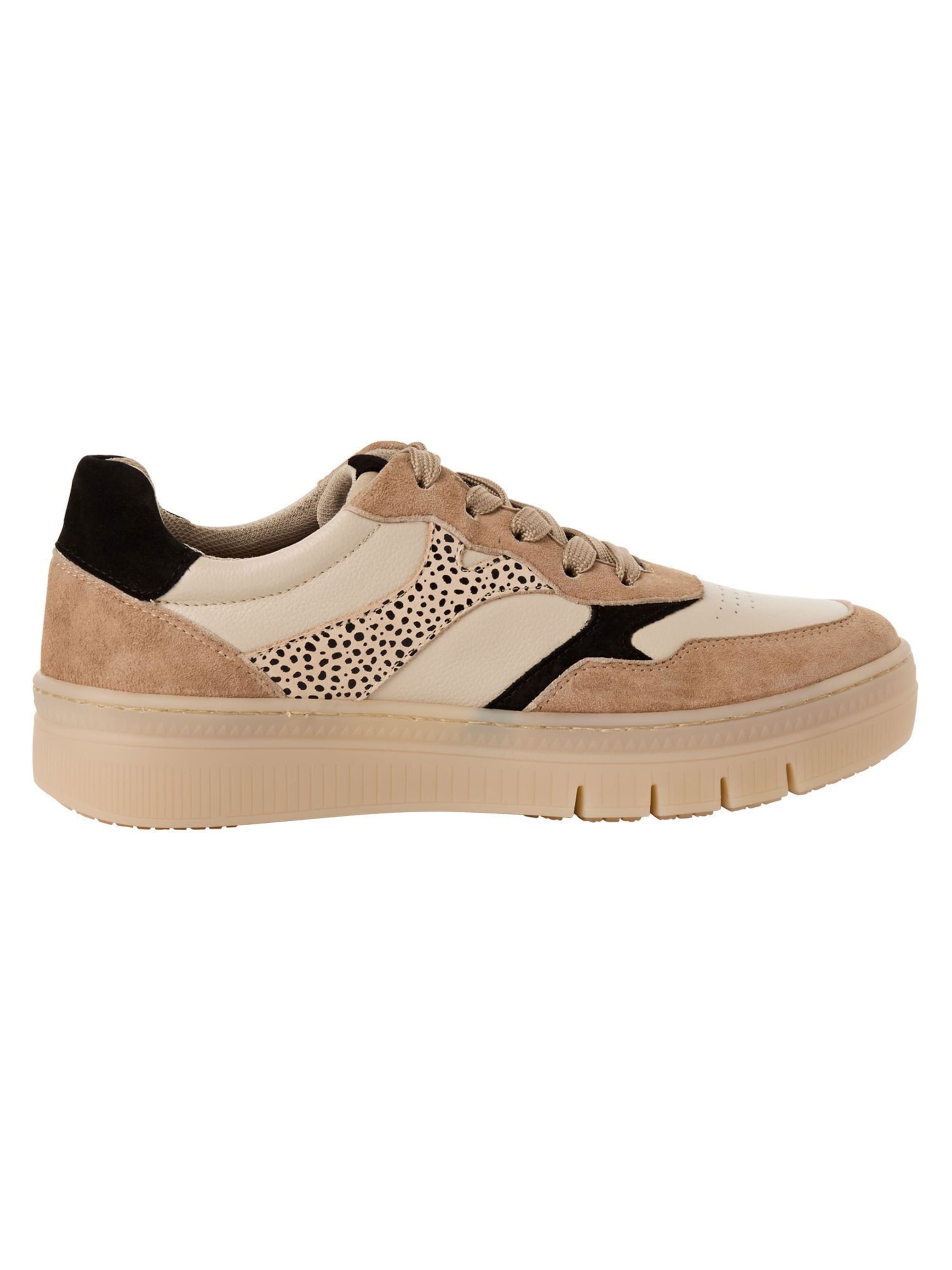 Tamaris Sneakers laag in Beige