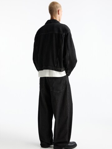 Veste mi-saison Pull&Bear en noir
