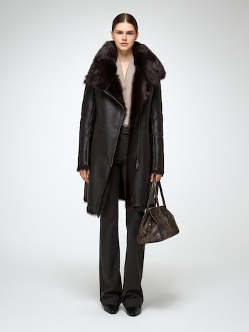 V S P Vinterfrakke 'Mylena' i brun