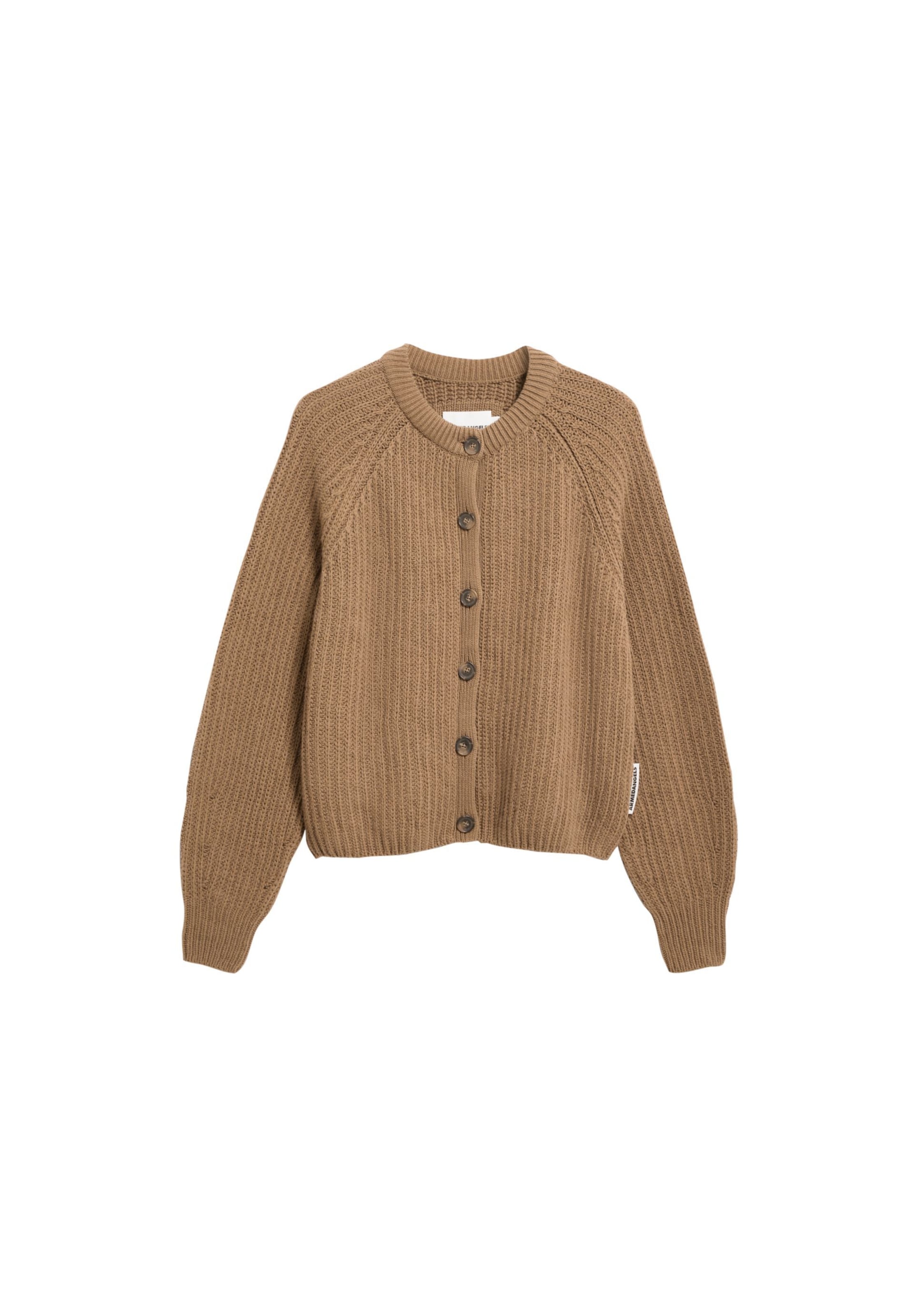 ARMEDANGELS Strickjacke SELMAA in L in braun, Produktansicht
