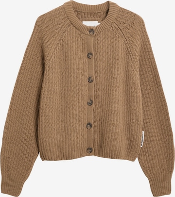 ARMEDANGELS Strickjacke SELMAA in Braun: Vorderseite