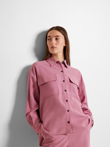 SELECTED FEMME Bluse 'Alienor' in Pink
